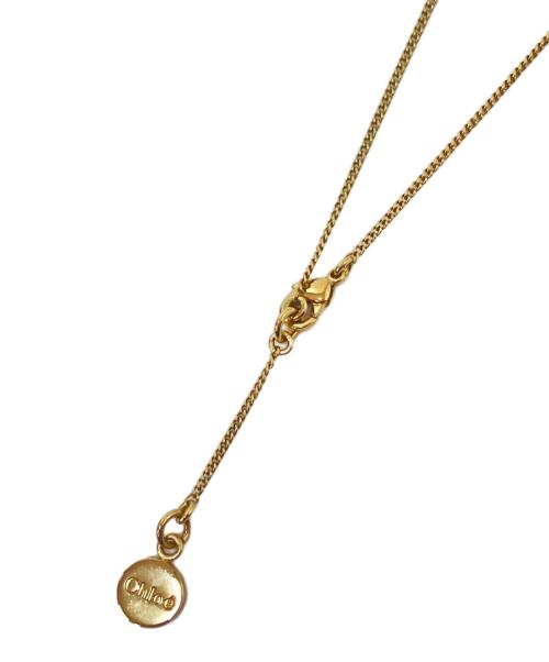 Chloe（クロエ）Chloe (クロエ) モチーフアラウンドネックレス ゴールド サイズ:下記参照の古着・服飾アイテム