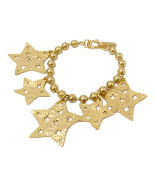 KENZO（ケンゾー）KENZO (ケンゾー) スターブレスレット ゴールド サイズ:下記参照の古着・服飾アイテム