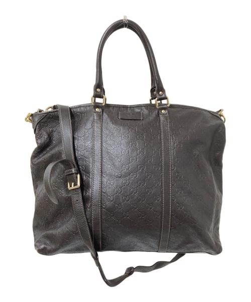 GUCCI（グッチ）GUCCI (グッチ) トートバッグ ブラック サイズ:下記参照の古着・服飾アイテム