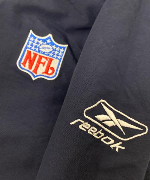 REEBOK（リーボック）REEBOK (リーボック) リバーシブルフーデッドジャケット ネイビー×イエロー サイズ:Lの古着・服飾アイテム