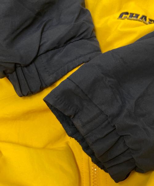 REEBOK（リーボック）REEBOK (リーボック) リバーシブルフーデッドジャケット ネイビー×イエロー サイズ:Lの古着・服飾アイテム