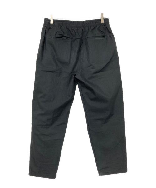 Upscape Audience（アップスケープオーディエンス）Upscape Audience (アップスケープオーディエンス) 2タックワイド イージーアンクルパンツ ブラック サイズ:Lの古着・服飾アイテム