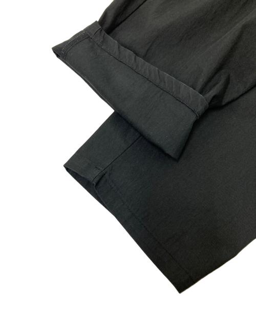 Upscape Audience（アップスケープオーディエンス）Upscape Audience (アップスケープオーディエンス) 2タックワイド イージーアンクルパンツ ブラック サイズ:Lの古着・服飾アイテム