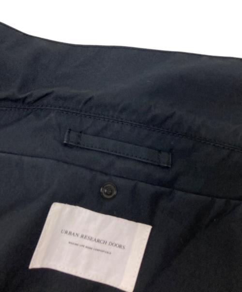 URBAN RESEARCH DOORS（アーバンリサーチドアーズ）URBAN RESEARCH DOORS (アーバンリサーチドアーズ) ステンカラーコート ブラック サイズ:38の古着・服飾アイテム