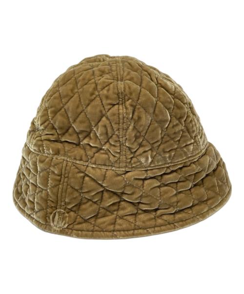 kijima takayuki（キジマタカユキ）kijima takayuki (キジマタカユキ) QUILTING SAILOR HAT オリーブ サイズ:3の古着・服飾アイテム
