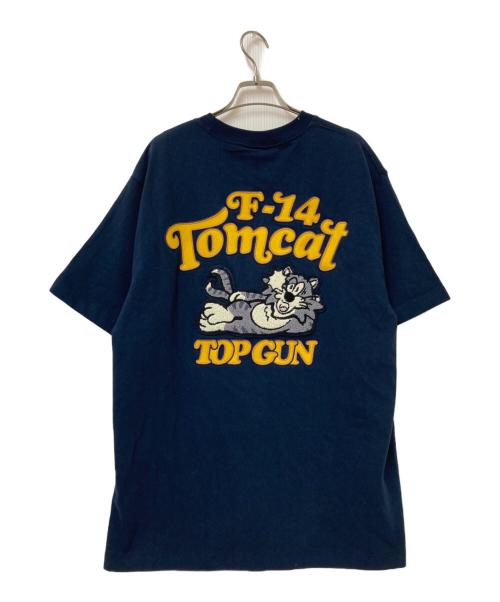 AVIREX（アヴィレックス）AVIREX (アヴィレックス) SAGARA TOM CAT T-SHIRT ネイビー サイズ:Lの古着・服飾アイテム