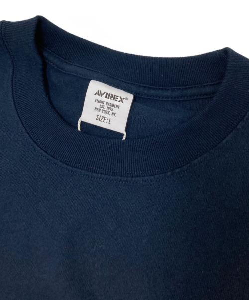 AVIREX（アヴィレックス）AVIREX (アヴィレックス) SAGARA TOM CAT T-SHIRT ネイビー サイズ:Lの古着・服飾アイテム