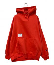 Champion×WTAPS（チャンピオン×ダブルタップス）の古着「Academy Hooded」｜オレンジ