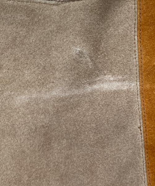 genume leather（ジェニュインレザー）genume leather (ジェニュインレザー) レザーポンチョ ベージュ サイズ:下記参照の古着・服飾アイテム