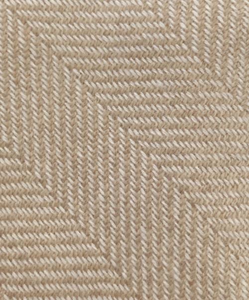 BORRELLI（ボレッリ）BORRELLI (ボレッリ) ウールネクタイ ベージュ サイズ:下記参照の古着・服飾アイテム