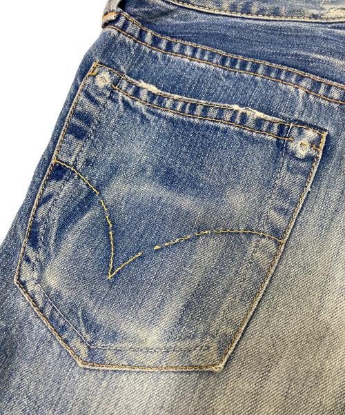 HG（エイチジー）HG (エイチジー) ダメージデニムハーフパンツ インディゴ サイズ:32の古着・服飾アイテム