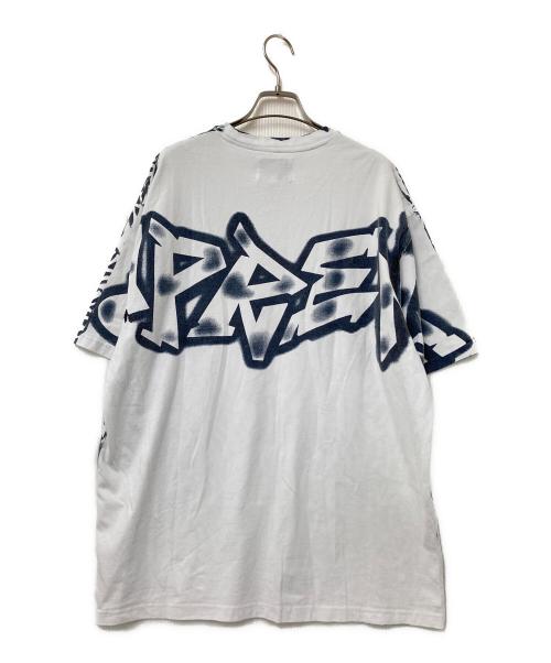 SUPREME（シュプリーム）SUPREME (シュプリーム) GENUINE MERCHANDISE (ジェニュイン マーチャンダイズ) New York Yankees Airbrush S/S Top ホワイト サイズ:Lの古着・服飾アイテム