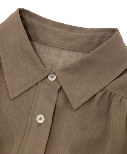 MACKINTOSH PHILOSOPHY（マッキントッシュ フィロソフィー）MACKINTOSH PHILOSOPHY (マッキントッシュ フィロソフィー) ドライタッチドルマンブラウス オリーブ サイズ:36の古着・服飾アイテム