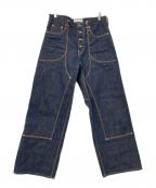 SUGARHILLシュガーヒル）の古着「Classic Double Knee Denim Pants」｜インディゴ