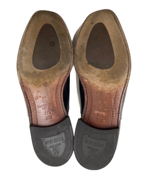 SCOTCH GRAIN（スコッチグレイン）SCOTCH GRAIN (スコッチグレイン) ストレートチップシューズ ブラック サイズ:26 1/2の古着・服飾アイテム