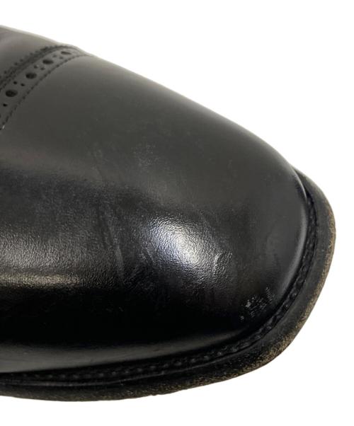 SCOTCH GRAIN（スコッチグレイン）SCOTCH GRAIN (スコッチグレイン) ストレートチップシューズ ブラック サイズ:26 1/2の古着・服飾アイテム