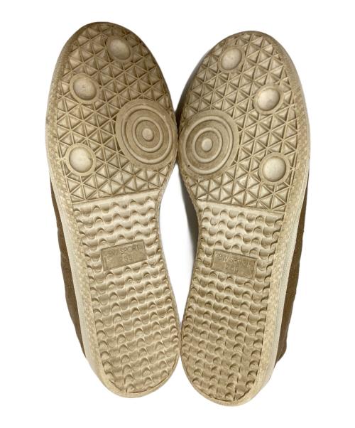 reproduction of found（リプロダクションオブファウンド）reproduction of found (リプロダクションオブファウンド) beautiful people (ビューティフルピープル) ローカットスニーカー ブラウン×アイボリー サイズ:26.5の古着・服飾アイテム