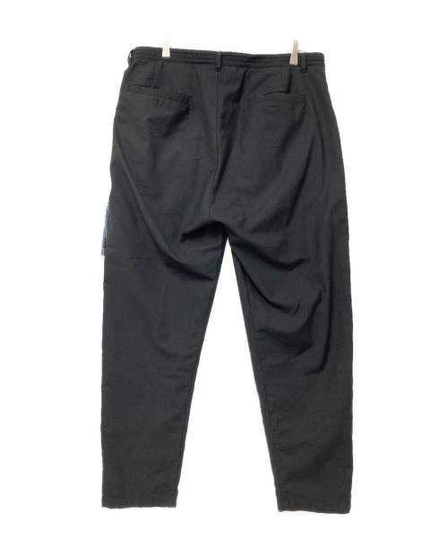 glamb（グラム）glamb (グラム) Drawcord tapered pants ブラック サイズ:Lの古着・服飾アイテム