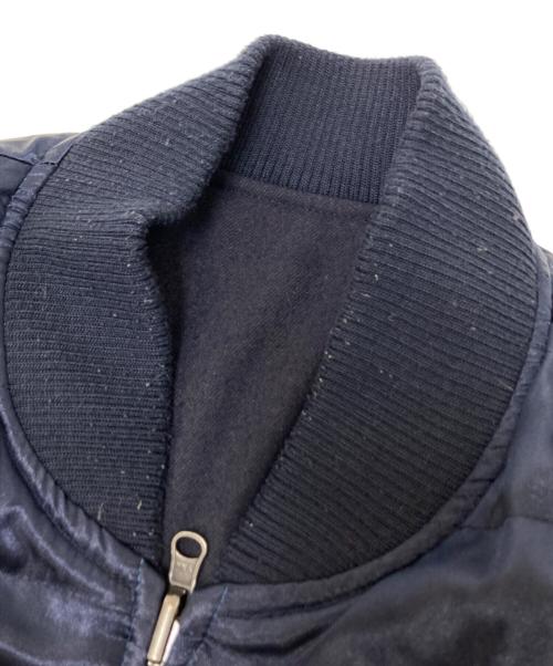 glamb（グラム）glamb (グラム) Noble down MA-1 ネイビー サイズ:3の古着・服飾アイテム