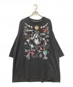 glambグラム）の古着「Pray In Universe Big CS」｜ブラック