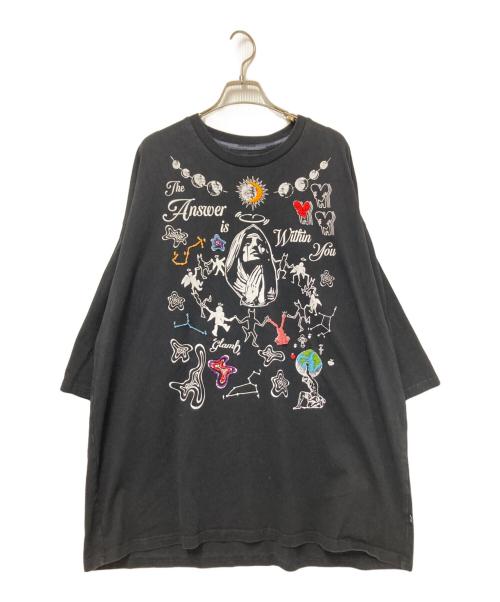 glamb（グラム）glamb (グラム) Pray In Universe Big CS ブラック サイズ:Lの古着・服飾アイテム