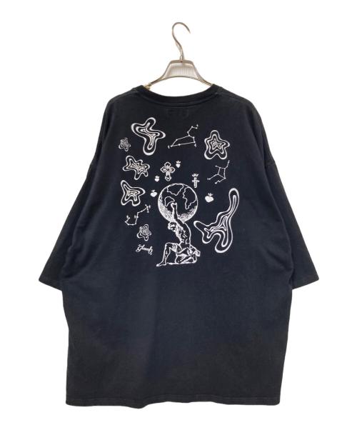 glamb（グラム）glamb (グラム) Pray In Universe Big CS ブラック サイズ:Lの古着・服飾アイテム