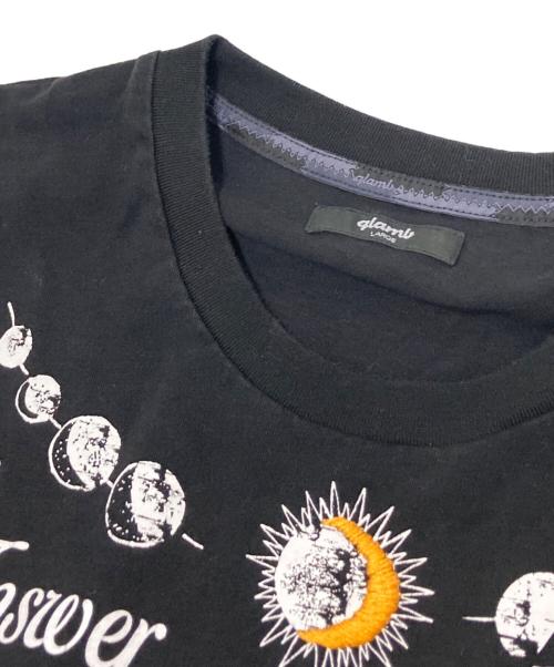 glamb（グラム）glamb (グラム) Pray In Universe Big CS ブラック サイズ:Lの古着・服飾アイテム