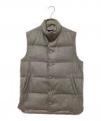 CARRARO PER SHIPSカッラーロシップス）の古着「ダウンベスト」｜グレー