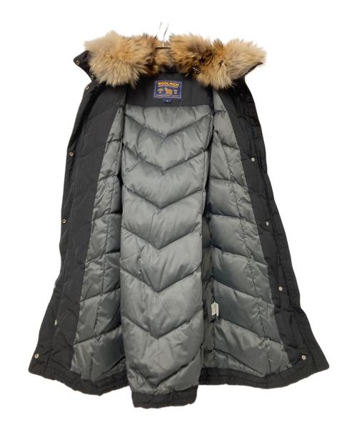 WOOLRICH（ウールリッチ）WOOLRICH (ウールリッチ) ファー付きダウンコート ブラック サイズ:Sの古着・服飾アイテム