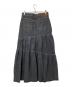 FREAK'S STORE (フリークストア) Something (サムシング) 別注 Asymmetry Tiered Skirt ブラック サイズ:M：4000円