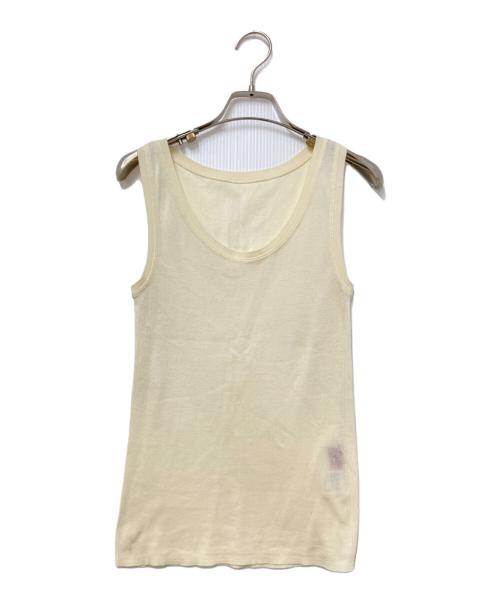 HaaT ISSEY MIYAKE（ハート イッセイ ミヤケ）HaaT ISSEY MIYAKE (ハート イッセイ ミヤケ) ノースリーブカットソー アイボリー サイズ:2の古着・服飾アイテム