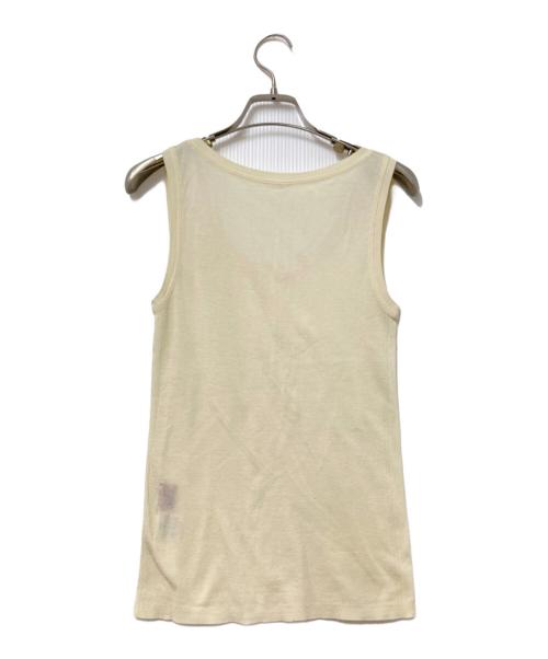 HaaT ISSEY MIYAKE（ハート イッセイ ミヤケ）HaaT ISSEY MIYAKE (ハート イッセイ ミヤケ) ノースリーブカットソー アイボリー サイズ:2の古着・服飾アイテム