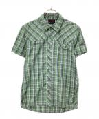 MAMMUTマムート）の古着「半袖シャツ」｜グリーン