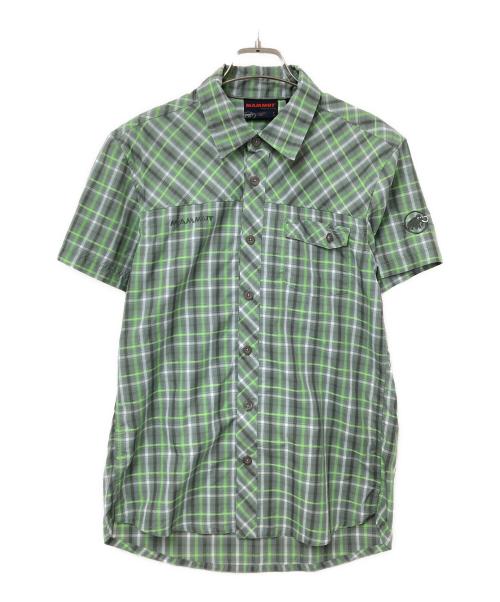 MAMMUT（マムート）MAMMUT (マムート) 半袖シャツ グリーン サイズ:Mの古着・服飾アイテム