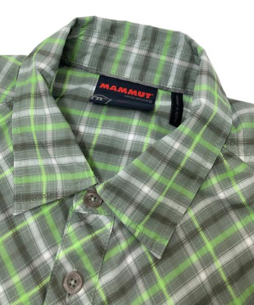 MAMMUT（マムート）MAMMUT (マムート) 半袖シャツ グリーン サイズ:Mの古着・服飾アイテム