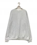 H BEAUTY&YOUTHエイチ ビューティー&ユース）の古着「ビーハイブリッドコットン クルーネック」｜グレー