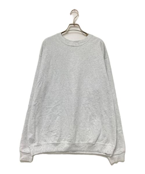 H BEAUTY&YOUTH（エイチ ビューティー&ユース）H BEAUTY&YOUTH (エイチ ビューティー&ユース) ビーハイブリッドコットン クルーネック グレー サイズ:Lの古着・服飾アイテム