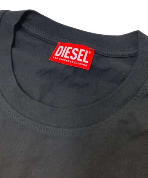 DIESEL（ディーゼル）DIESEL (ディーゼル) ノースリーブカットソー ブラック サイズ:Mの古着・服飾アイテム