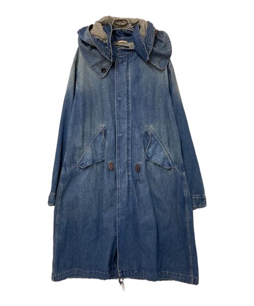 JOHNBULL（ジョンブル）JOHNBULL (ジョンブル) デニムモッズコート インディゴ サイズ:Mの古着・服飾アイテム