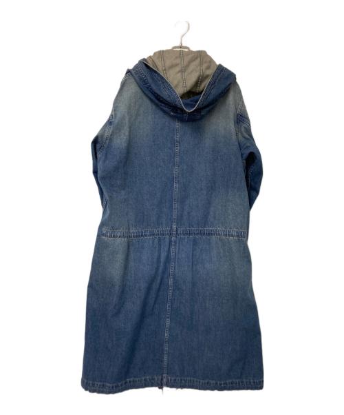 JOHNBULL（ジョンブル）JOHNBULL (ジョンブル) デニムモッズコート インディゴ サイズ:Mの古着・服飾アイテム