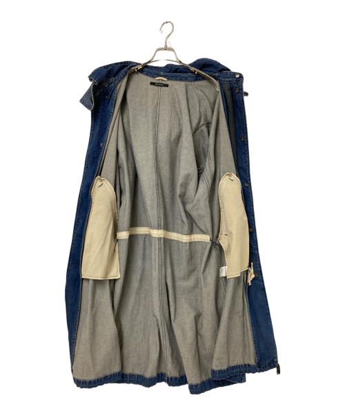 JOHNBULL（ジョンブル）JOHNBULL (ジョンブル) デニムモッズコート インディゴ サイズ:Mの古着・服飾アイテム