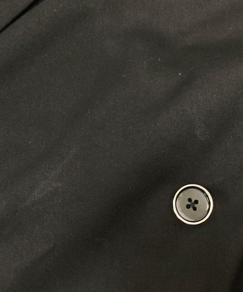 ADRER（アドラー）ADRER (アドラー) TR w cloth loose tailored double jacket ブラック サイズ:Mの古着・服飾アイテム