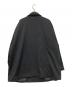 ADRER (アドラー) TR w cloth loose tailored double jacket ブラック サイズ:M：5000円