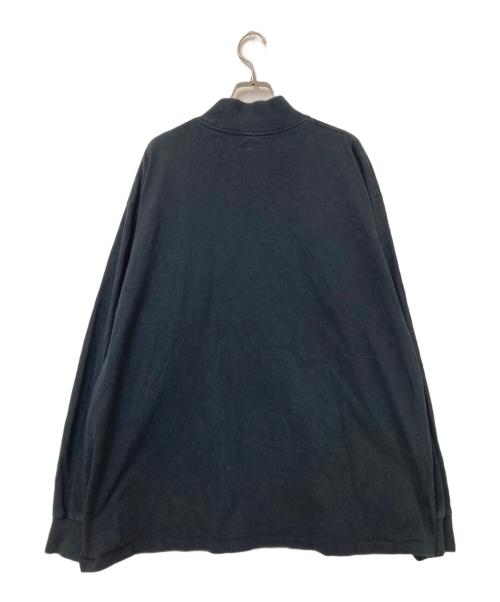 FreshService（フレッシュサービス）FreshService (フレッシュサービス) モックネックカットソー ブラック サイズ:Lの古着・服飾アイテム