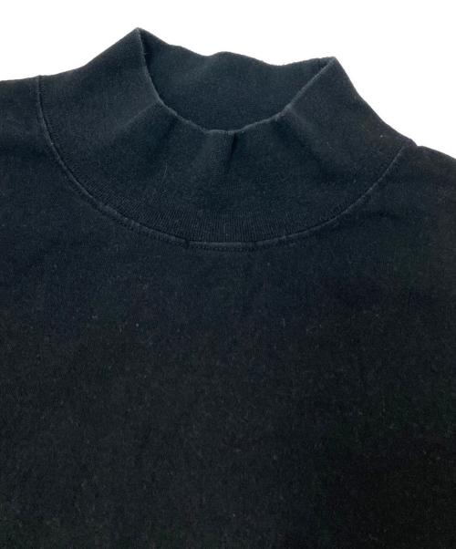 FreshService（フレッシュサービス）FreshService (フレッシュサービス) モックネックカットソー ブラック サイズ:Lの古着・服飾アイテム