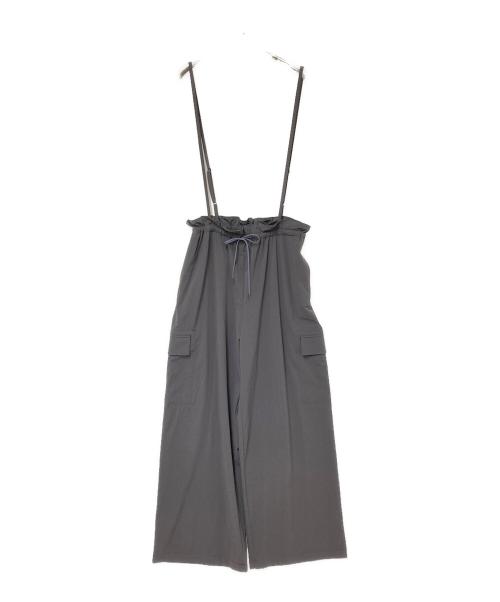JOURNAL STANDARD（ジャーナルスタンダード）JOURNAL STANDARD (ジャーナルスタンダード) ナイロンストレッチサスペンダーパンツ グレー サイズ:38の古着・服飾アイテム