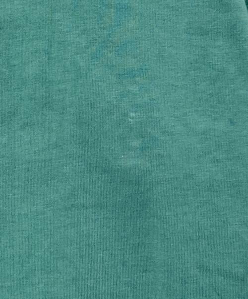 maison kitsune（メゾンキツネ）maison kitsune (メゾンキツネ) フォックスヘッドロゴTシャツ グリーン サイズ:XLの古着・服飾アイテム