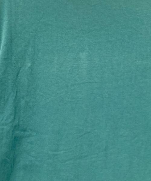 maison kitsune（メゾンキツネ）maison kitsune (メゾンキツネ) フォックスヘッドロゴTシャツ グリーン サイズ:XLの古着・服飾アイテム