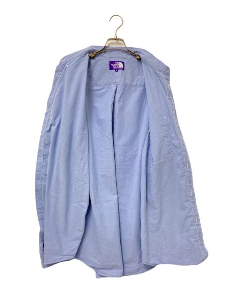 THE NORTHFACE PURPLELABEL（ザ・ノースフェイス パープルレーベル）THE NORTHFACE PURPLELABEL (ザ・ノースフェイス パープルレーベル) シャツ ブルー サイズ:XLの古着・服飾アイテム