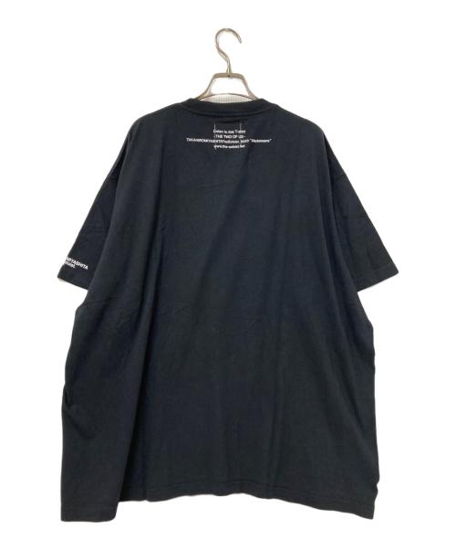TAKAHIROMIYASHITA TheSoloIst.（タカヒロミヤシタ ザソロイスト）TAKAHIROMIYASHITA TheSoloIst. (タカヒロミヤシタ ザソロイスト) blackmeans (ブラックミーンズ) 別注プリントTシャツ ブラック サイズ:XXL 未使用品の古着・服飾アイテム